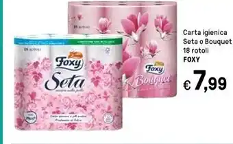 Iper La Grande Foxy carta igienica seta offerta