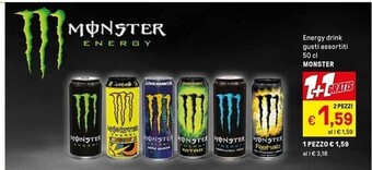 Monster energy drink