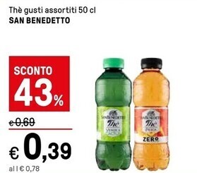 Iper La Grande San benedetto thè offerta