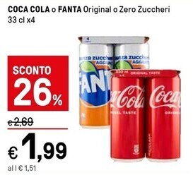Iper La Grande Coca cola original offerta
