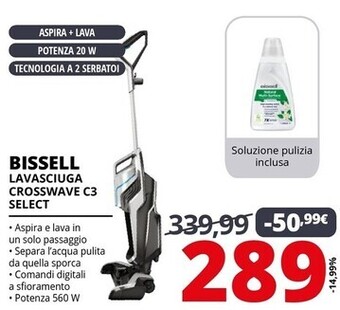Comet Hoover hf910h 011 senza sacchetto 0,7 l 350 w rosso, titanio offerta