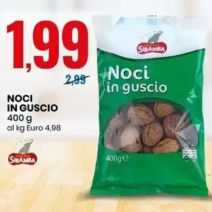 Eurospin Mister sibamba noci in guscio offerta