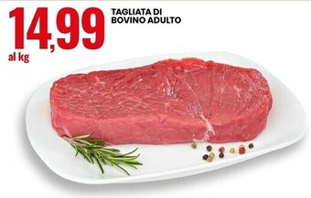 Eurospin Tagliata di bovino adulto offerta