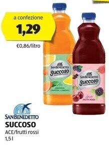 ALDI San benedetto succoso offerta