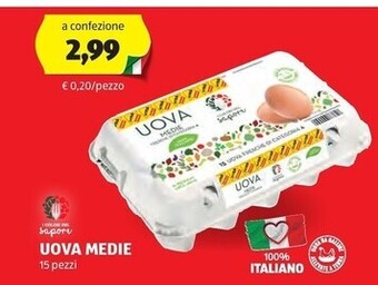 ALDI I colori del sapore uova medie offerta