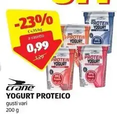 ALDI Crane yogurt proteico offerta