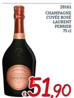 Zona Laurent perrier champagne cuvée rosé offerta