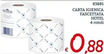 Zona Carta igienica fascettata hotel offerta