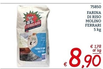 Zona Ferrari farina di riso molino offerta