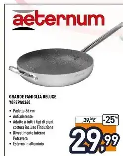 Unieuro Aeternum grande famiglia deluxe yof8pa0360 offerta