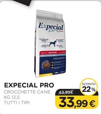 Expecial pro - crocchette cane kg 12,5 tutti i tipi