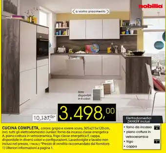 Nobilia Cucina Completa 305x215x120cm
