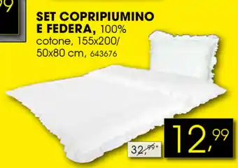 Set Copripiumino e Federa 155x200/50x80cm