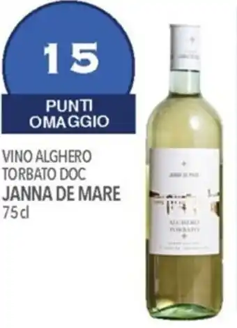 Bennet Janna de Mare Vino Alghero torbato doc 75 cl offerta