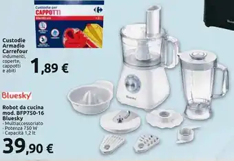 Carrefour Bluesky Robot da cucina mod. BFP750-16 offerta