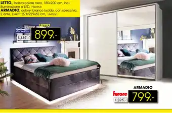 Dipo Arredamenti Dormaflex Letto 180x200cm offerta