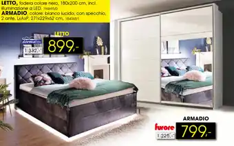 Dipo Arredamenti Furore Armadio 271x229x62cm offerta
