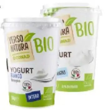 Conad Conad Verso Natura Yogurt Bianco Biologico 500 g offerta