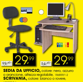 Unitec Sedia da Ufficio