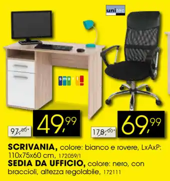 Unitec Sedia da Ufficio