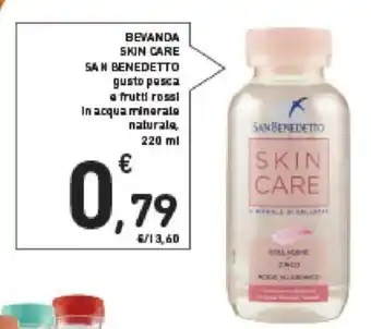 Conad San Benedetto Bevanda Skin Care 220 ml offerta