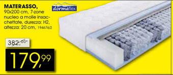 Dipo Arredamenti Dormaflex Materasso 90x200cm offerta