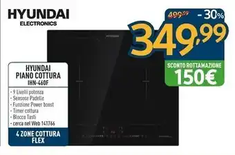 Sinergy Hyundai piano cottura ihn-460f offerta