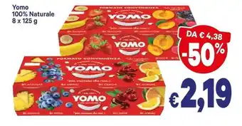 A&O Yomo 100% Naturale 8x125g offerta