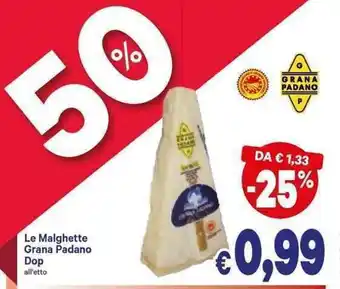 A&O Le Malghette Grana Padano Dop offerta