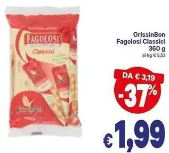 A&O Fagolosi Grissin Bon Classici 360g offerta
