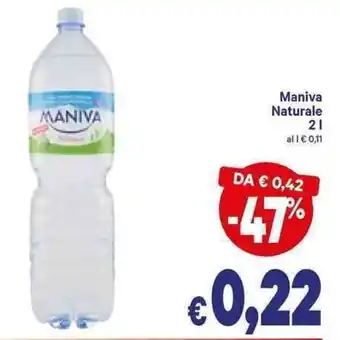 A&O Maniva Naturale 2l offerta