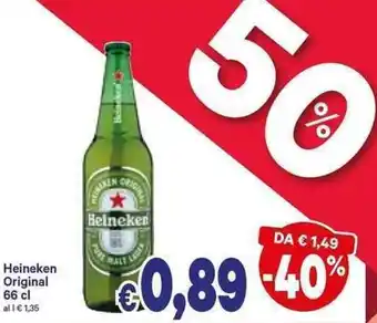 A&O Heineken Original 66cl offerta