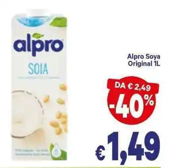 A&O Alpro Soya Original 1l offerta