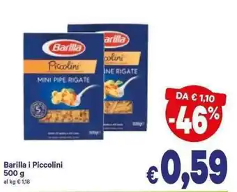 A&O Barilla i Piccolini 500g offerta