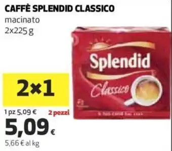 Ipercoop Splendid Classico Caffè 2 x 225 g offerta