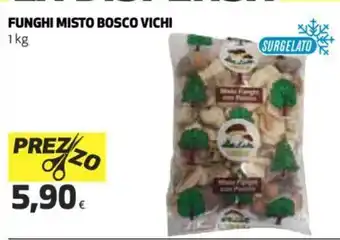 Ipercoop Vichi Funghi Misto Bosco 1 kg offerta