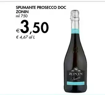 Bennet Zonin Spumante Prosecco Doc offerta