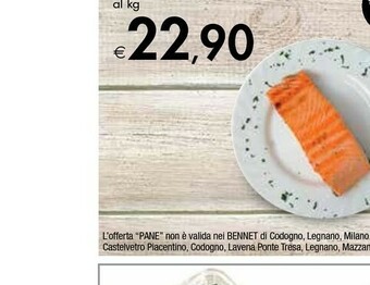 Bennet Salmone Alla Griglia offerta