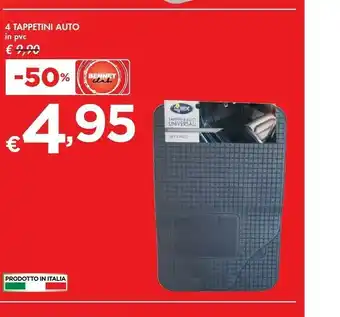 Bennet 4 Tappetini Auto In Pvc offerta