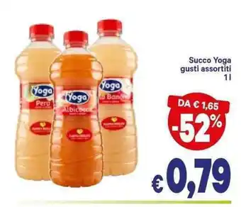 A&O Yoga gusti assortiti Succo 1l offerta