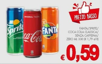 Crai Coca-Cola - Coca-Cola 330 G(ml) offerta