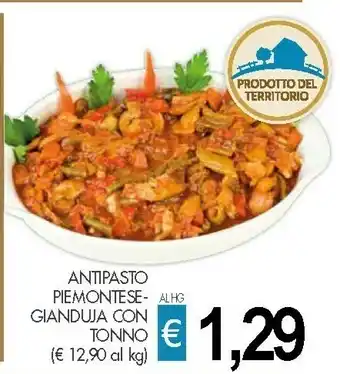 Crai Antipasto Piemontese-gianduja Con Tonno offerta
