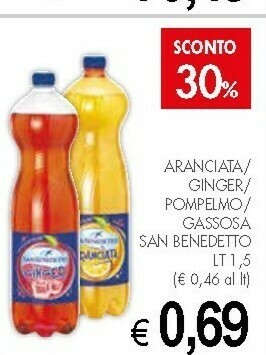 Crai San Benedetto Aranciata 1500 G(ml) offerta