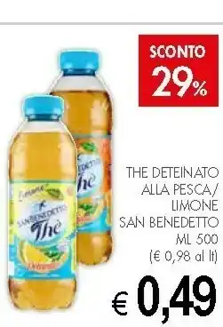 Crai San Benedetto The Deteinato Alla Pesca 500 G(ml) offerta