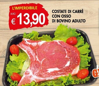 Crai Costate Di Carre Con Osso Di Bovino Adulto offerta