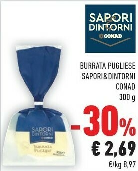 Conad Sapori & Dintorni Conad Burrata Pugliese offerta