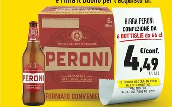Conad Peroni Birra offerta