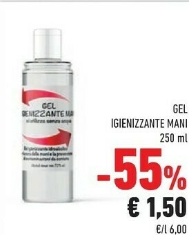 Conad Gel Igienizzante Mani offerta