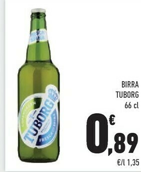 Conad Tuborg Birra 660 G(ml) offerta