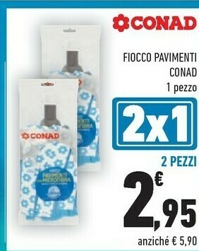 Conad Conad Fiocco Pavimenti offerta